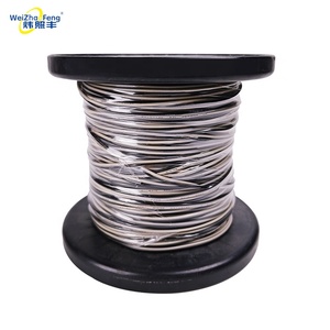 Weizhaofeng เกลียวตัวนำทองแดงบริสุทธิ์99.9% ตัวรหัสสีพีวีซีฉนวนกันความร้อน UL2468ริบบิ้นร้อน28AWG 300V - Product Image 3