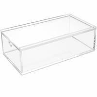 Boîte de rangement multifonctionnelle pliable en acrylique pour Mahjong américain, écologique, avec couvercle, vente chaude transfrontalière Shenghang
