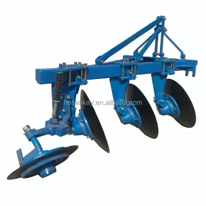 Agriculture machinery 3 point disc plough mounted with farm tractor for walking tractor