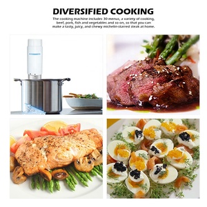 Électroménager blanc élégant Cuiseur à viande de bœuf intelligent Machine à sous vide <span class=keywords><strong>Sauteuse</strong></span> à viande <span class=keywords><strong>Sauteuse</strong></span> à viande Mijoteuses sous vide avec recette - Product Image 6