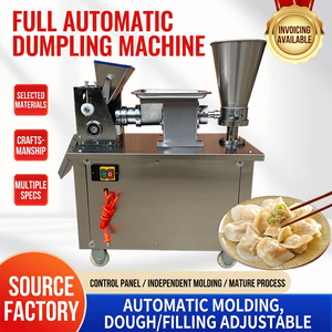 Machine automatique de fabrication de raviolis en acier inoxydable, robot culinaire commercial, 1500-1800 pièces/h, commande électrique par bouton-poussoir - Product Image 5