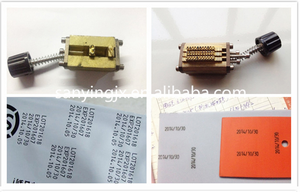 HP-241G Hot <strong>Foil</strong> Stamp <strong>Coding</strong> Expire <strong>Date</strong> Printer Color Ribbon Printing Machine - Product Image 4