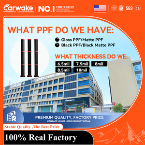 סרט הגנה לצבע רכב 1.52*15 מטר, שחור מט, סרטים לרכב, שחור מט 8.5, סאטן מבריק שחור PPF, ציפוי להגנה מפני השמש - Product Image 2