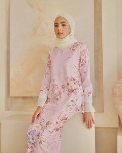 Sipo Malaysia Femme musulman phụ nữ murah borong OEM baju kurung moden hoa thêu ren baju kurung bán buôn tại Việt Nam - Product Image 4