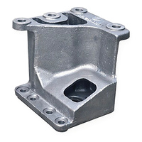 Moyeu de roue avant en fonte ductile personnalisé QT450 avec usinage CNC de précision pour systèmes d'essieux de véhicules, véhicules utilitaires, moulage en sable