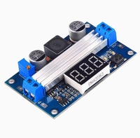 Module convertisseur élévateur de tension DC-DC 100W 3~35V vers 3.5~35V, alimentation régulée + Voltmètre numérique LED, offre spéciale