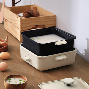 Sartén Eléctrica para Cocina Casera, Sartén Eléctrica de 2.5L, Sartén Eléctrica Separada, Olla Eléctrica Duradera. - Product Image 6