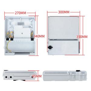 Boîtier de distribution de fibres optiques à 16 cœurs pour télécommunications indonésiennes, boîte NAP FTTH, ODP SOLID Diagrams - Product Image 5