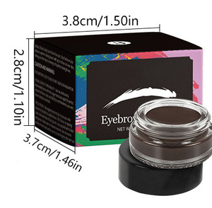 Pommade à <span class=keywords><strong>sourcils</strong></span> imperméable personnalisée avec logo, <span class=keywords><strong>teinture</strong></span> pour <span class=keywords><strong>sourcils</strong></span> unisexe, pommade à <span class=keywords><strong>sourcils</strong></span> longue tenue, marque privée, vente en gros - Product Image 6