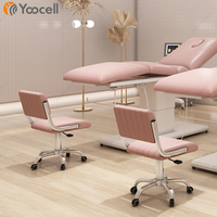 Yoocell professionnel Portable roulant Salon tabouret chaise avec roues Massage Spa tabourets de coupe de cheveux beauté ongles chaise
