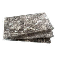 Feuille de laine de verre marron non toxique, isolation multi-usages pour les maisons à structure en acier d'Amérique du Nord