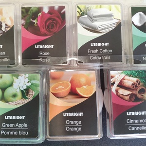 Cubes de cire parfumée à la cire de soja pour chauffe-cire, senteurs d'automne et de Thanksgiving : Tarte aux pommes, cidre chaud, épices de <span class=keywords><strong>citrouille</strong></span> - Product Image 3