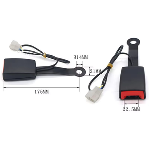 175mm Universal <strong>Car</strong> Seat Belt <strong>Lock</strong> Auto Safety Camlock <strong>Car</strong> Seat Belt Buckle Socket Plug Connector <strong>Car</strong> Accessories - Product Image 2