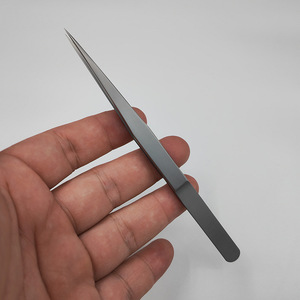 Beginner's <b>Guide</b> to Eyelash Tweezers: High-Precision Single-Stripe Tweezers for Eyelash Extensions and Lash Extensions, Perfect - Product Image 1
