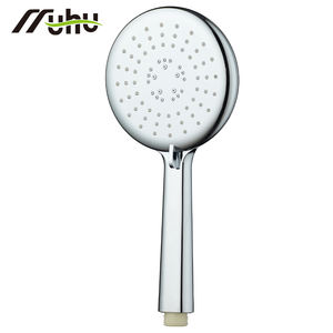 Pommeau <span class=keywords><strong>de</strong></span> <span class=keywords><strong>douche</strong></span> à main chromé, buse anti-colmatage, débit élevé, léger, pour salle <span class=keywords><strong>de</strong></span> bain domestique et utilisation en camping-car - Product Image 4