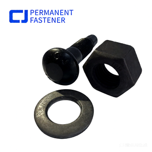 Gb/t 1229-2016 10.9 एस मिश्र धातु स्टील भारी हेक्स नट नट एम 20 ब्लैक ऑक्साइड - Product Image 3