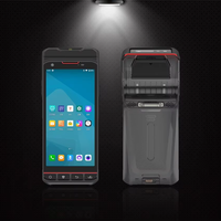 Colector de Datos PDA con Pantalla HD de 5.5 Pulgadas, Android 13, Red 4G, Escáner de Código de Barras 2D con Sensor de Gravedad y Huella Dactilar