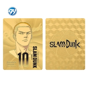 การ์ดสะสมของขวัญอนิเมะ สลัมดังค์ ลอมโญ่  แบบเคลือบทอง สำหรับแฟนๆ - Product Image 5