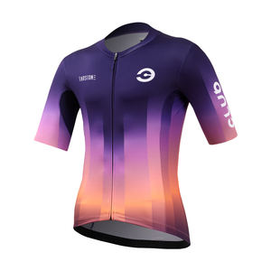 مصنع تصنيع المعدات الأصلية تصميم في الهواء الطلق الصيف المضادة -- ujer الرجال قصيرة الأكمام الطريق دراجة ركوب جيرسي خفيفة الوزن سريعة الجفاف دراجة جيرسي - Product Image 2