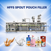 Machine de remplissage et de scellage Acepack pour jus, purée de tomates, sachets à bec verseur, doypacks, sachets, pochettes, yaourts et mayonnaises