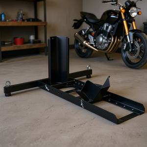 Support de roue avant de moto, capacité 1800 lb, 6 trous réglables, pour motos de 15 à 22 pouces - Product Image 2