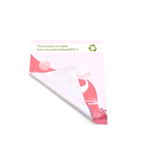 Occhiali da vista Bestpackaging panno pulito materiale riciclato lenti panno <span class=keywords><strong>per</strong></span> la pulizia delle lenti del telefono panno schermo in microfibra - Product Image 2