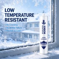 JUNBOM 7139 Mastic silicone acetoxy premium pour verre, étanchéité durable, translucide, pour grands panneaux de verre, fabricant OEM sur mesure