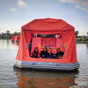 Dôme de camping flottant gonflable en PVC de qualité commerciale, étanche, amphibie, pour extérieur - Product Image 6