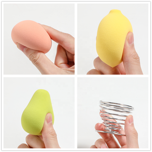 BS-MALL 3 pièces belle forme <span class=keywords><strong>de</strong></span> fruits Super doux sans Latex éponge maquillage mélangeur double usage propagation et mélange <span class=keywords><strong>fond</strong></span> <span class=keywords><strong>de</strong></span> <span class=keywords><strong>teint</strong></span> - Product Image 2