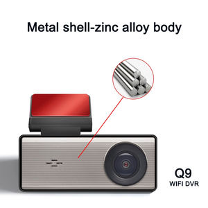 Câmera Veicular <span class=keywords><strong>DVR</strong></span> com Dupla Lente 2.4G WiFi Tela IPS de 3.16 Polegadas Dashcam Visão Noturna Frontal 2K Traseira 1080P Módulo GPS Externo Gravador de Vídeo ADAS - Product Image 2