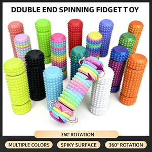 3D-Druck 360 °   Rotierendes Schrauben-Fidget-Spielzeug mit Farbverlauf, tragbares Taschen-Stressabbau- und Stimulations-Fidgeter - Product Image 5