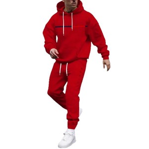 Nuevo Conjunto de Sudadera con Capucha Extra Grande para Hombre con Estampado de Logotipo, Prenda Exterior de Felpa de Mezcla de Algodón de Manga Larga en Estilo Deportivo para Primavera - Product Image 5