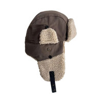 Sombrero de cazador de invierno, sombreros de aviación de soldado para hombres y mujeres, sombrero de nieve con orejeras