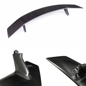 Convient à la nouvelle <span class=keywords><strong>Audi</strong></span> R8 modifié<span class=keywords><strong>e</strong></span> en forme de V True Carbon Fiber Small Wrap Tail Wing - Product Image 5
