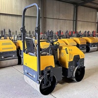 3000kg 3 tonnes Diesel Euro 5 EPA CE Engine Mini Walk Behind Compactor Road Roller Ride on Roller Compactor