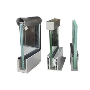 Support de garde-corps en verre OEM, base en aluminium, canal en U inférieur pour verre de 10 mm à 25 mm, escaliers - Product Image 2