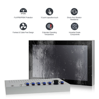 Ordinateur portable IPC Neousys Ordinateur industriel de bonne qualité Certification IP69K Washdown Panel PC Waterproof Panel PC Ip69k HMI