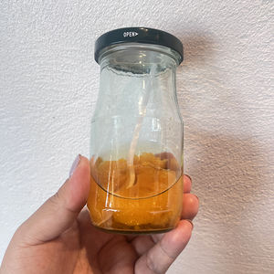 เหยือกแก้วใส่ผลไม้เกรดเชิงพาณิชย์พร้อมฝาบิดแบบปลอดภัยฉลากแบบกำหนดเองพร้อมเสิร์ฟส้มแมนดารินสำหรับร้านอาหารโรงแรม - Product Image 1