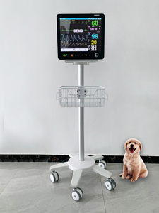 CE <span class=keywords><strong>Monitor</strong></span> tanda penting hewan peliharaan portatel VET 15 inci Multi parameter SUN-700S <span class=keywords><strong>Monitor</strong></span> pasien untuk hewan - Product Image 3