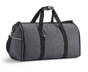 Custom Oxford Garment <b>Bags</b> Large Capacity Folding Travel <b>Bag</b> <b>Duffel</b> Black Flight Suit Handbag Weekend <b>Bag</b> With Shoe for Men - Product Image 6