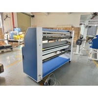 Laminateur à air comprimé haute vitesse 1620 mm, machine de laminage automatique à chaud et à froid avec rouleau en silicone pour la finition d'impressions numériques