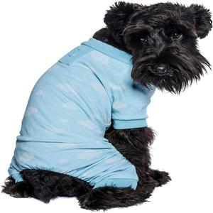 Cute Blue Cloud CatDog Onesie XS Size Everyday Outfit para perros y gatos machos Pijamas para perros - Product Image 5