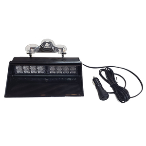 12V blu doppia fila LED ponte parabrezza di avvertimento luci di emergenza modello Focus Dash Light - Product Image 6