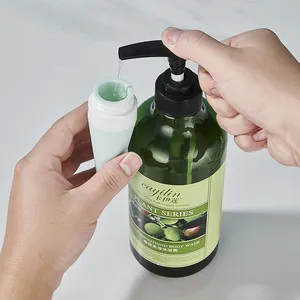 Nachfüllbare tragbare Lotionsflasche Silikon-Quetschshampooflasche Sub-Flaschen Reisetasse 38 ml 60 ml 90 ml
