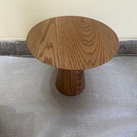 Table basse ronde en placage de bois, style moderne minimaliste, marque TR, pour la décoration de la maison, ensemble de meubles de salon