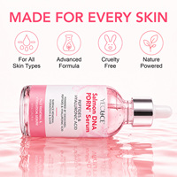 Sérum facial YECUCE PDRN au peptide rose, sans cruauté, végétalien, réparateur de peau, sérum à l'ADN de saumon avec acide hyaluronique
