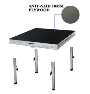 SGAIER TRUSS AS-12 Aluminum Alloy Square <b>Stage</b> <b>Platform</b> Pre-Assembled Modular Design 1000kg Load Capacity 1x2m Dimensions - Product Image 1