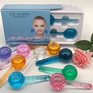 Masajeador de globos de hielo facial de 5cm/Bola de masaje de vidrio como herramienta de belleza para la piel - Product Image 3