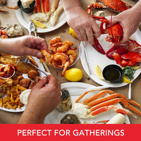 Nouveaux Outils pour Fruits de Mer : Casse-grues, Casse-noix, Piques à Homard, Ouvre-coquillages, Couteau à Décortiquer les Jambes de Homard, Accessoires de Cuisine