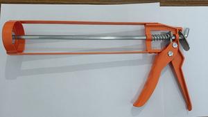 Pistola de calafateo Manual de 10oz/310ml de alta resistencia de grado Industrial, esqueleto de varilla hexagonal, relación 10:1, placa de empuje de acero, 1200N, fuerza de empuje para coches - Product Image 2